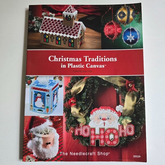 Christmas Traditions in Plastic Canvas by Judy Crow 2009 Paperback - Picture 4 of 5